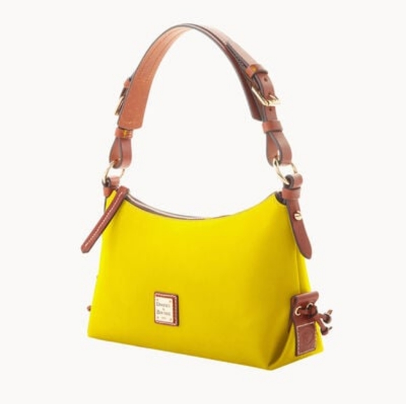 Dooney and Bourke Yellow Leather Bag - Picture 2 of 4